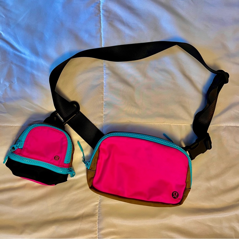 Lululemon belt bag AND city adventurer nano